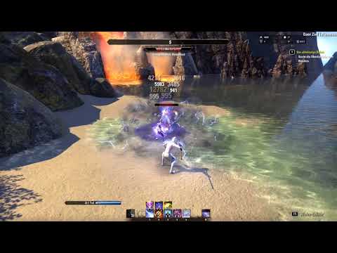 ESO Magicka Sorcerer - 42K dps selfbuffed (Dragon Bones)
