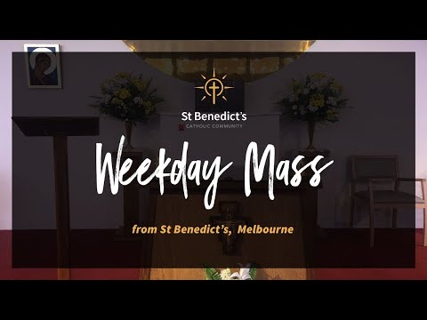 Saturday 20th April 2024 - St Benedict's, Melbourne. Welcome!