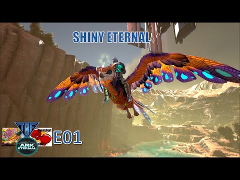 New Eternal Playthrough! Modded Ark - Ark Survival Evolved - Ark Eternal Shiny Dinos E01