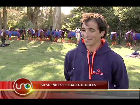 El sueño del polista Alejandro Novillo es llegar a 10 goles