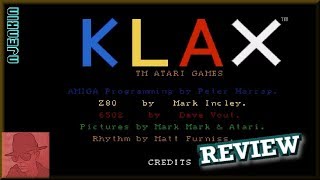 AMIGA : Klax - with Commentary !!
