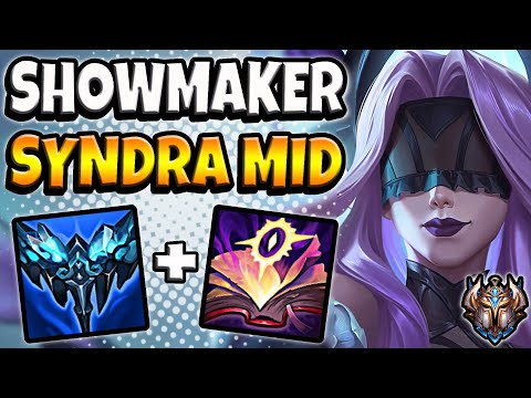 Syndra vs Tristana MID [ DK ShowMaker ] Patch 12.8 Korea Challenger ✅