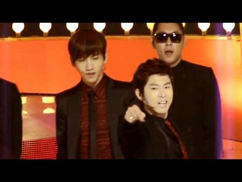 [FANCAM] 110511 TVXQ at KBS Celebration Concert - KYHD (Changmin Focus)