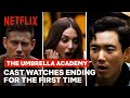 The Umbrella Academy Cast Watches the Ending For the First Time | Unlocked | Netflix Geeked
