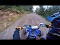YAMAHA BANSHEE 350 RAW RIPPING TRAILS GoPro Hero 8 Helmet Cam