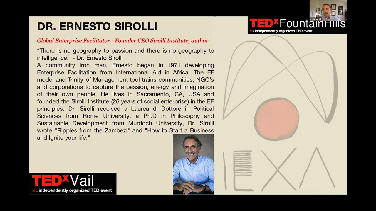 TEDX Vail PAUSE   Ideas   COVID CLUE   DR  ERNESTO SIROLLI