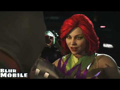 Injustice 2 - All Poison Ivy Vs Bane Intros And Interactions