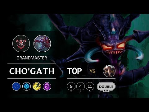 Cho'Gath Top vs Sett - EUW Grandmaster Patch 10.2