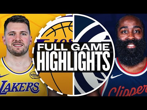 Los Angeles Lakers vs Los Angeles Clippers Highlights Full Game - NOV 12,2025 | NBA