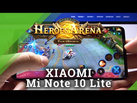 Heroes Arena on Xiaomi Mi Note 10 Lite - Gaming Performance & Quality Checkup