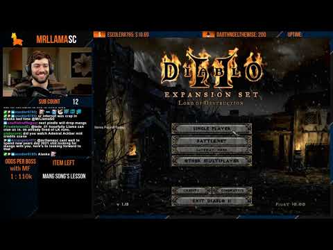 HAPPY NEW YEAR! Diablo 2 - Holy Grail Sorc (01/01/2020)
