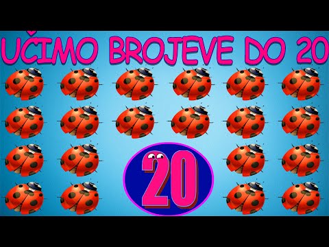 Učimo brojeve do 20 - Brojevi za djecu - Pepi TV - Crtani za decu - Ucimo da brojimo
