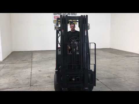STOCK#22325 DOOSAN GC25P-5 PROPANE CUSHION TIRE FORKLIFT