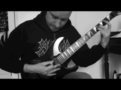 Emperor guitar cover : the burning shadows of silence