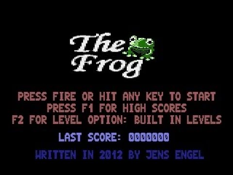 MiSTer (FPGA) Plus/4: "The Frog" (Loaded from 1571 floppy drive on MiSTer FPGA)