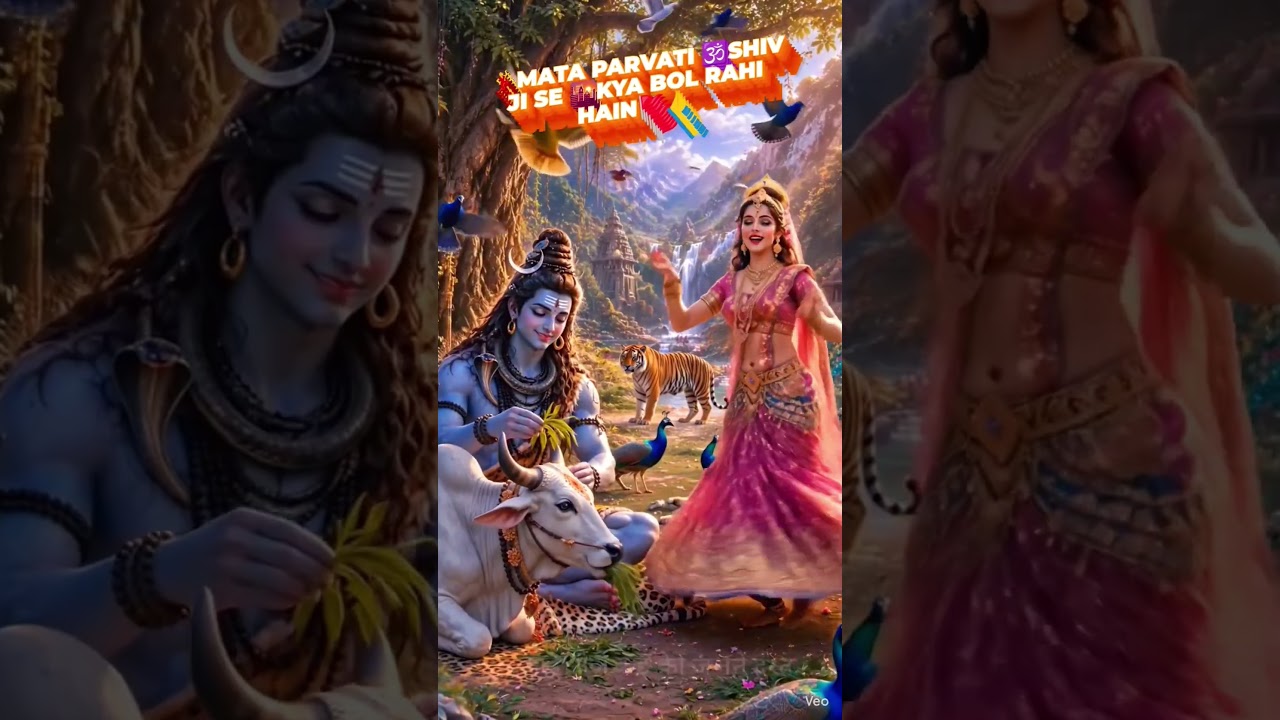 💃Pravati Ji🕉 Shiv  Ko 🤷‍♂️Kya Bol Rahi Hain #sorts #bhakti #sortfeed #vairal #shivparvati