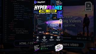 HTML Yazarak Video Oluştur! 🤯 HyperFrames ile AI Destekli Video Üretim
