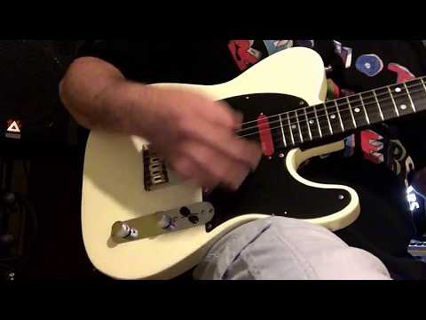 Modulus Blacknife Telecaster 1980's Aged White Blonde image 9