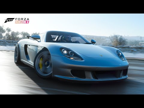 Porche Carrera GT Drifting and Driving -Forza Horizon 4 (Best Car Sound in Forza Horizon 4)