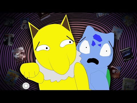 スターター - ラベンダータウン - 再構築 (すべてのポケモン参照ごとに棚のDVDをレビューします) (Starters - Lavender Town - RETOLD (But Every Pokemon Reference I Review A DVD From My Shelf))