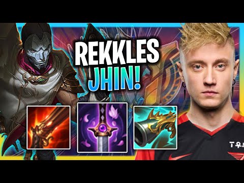REKKLES BRINGS BACK JHIN! | T1 Rekkles Plays Jhin ADC vs Seraphine!  Season 2023
