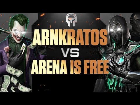 THE FIGHT OF THE CENTURY! ARENA IS FREE VS ARNKRATOS! - Mortal Kombat 11
