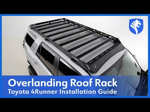NO DRILLING required 4Runner Roof Rack? Installation Guide | Tyger Auto