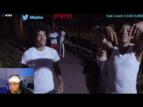 Silky Reacts To Kay Flock x B Lovee - “OPP SPOTTER” ( Behind the scenes) Raw footage