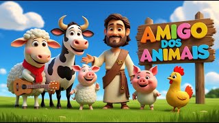 Jesus é Amigo dos Animais | 15 Minutos de Música Gospel Infantil | PRA DANÇAR E SE ALEGRAR COM JESUS