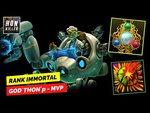 HoN Doctor Repulsor ICON OF THE GODDESS with HELLFLOWER - MVP