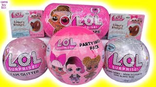 LOL Surprise DOLLS Under Wraps WAVE 2 Finders Keepers Eggs Glam Glitter Bling Series Unboxing TOYS