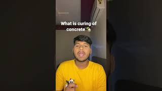 WHAT IS CURING OF CONCRETE? #architect #civil freshers Katta