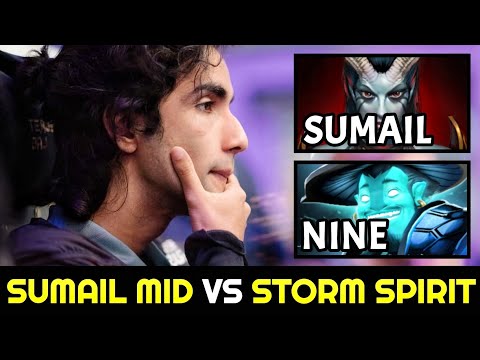 SUMAIL MID vs NINE — Queen of Pain vs Storm Spirit