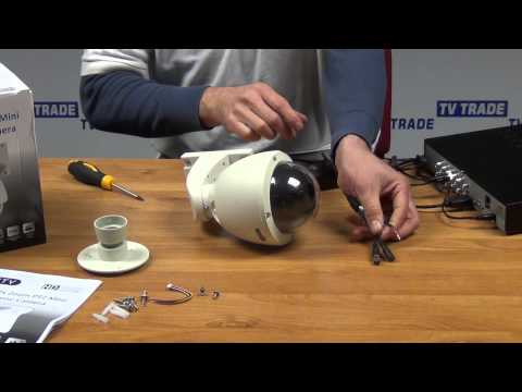 12x PTZ Speed Dome Camera