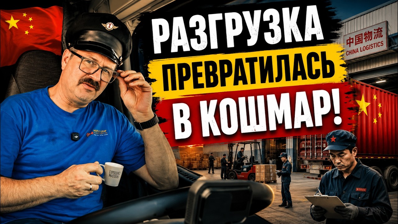 Штат Вашингтон. Разгрузка у китайцев превратилась в настоящий кошмар!!!