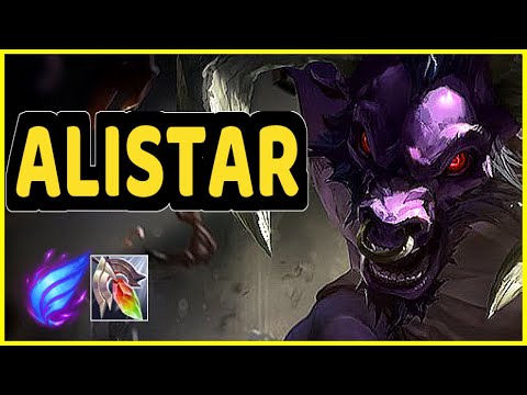 ALISTAR VS BRAUM SUPPORT GAMEPLAY GRANDMASTER I