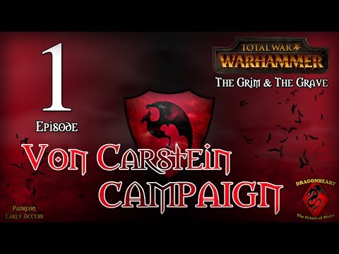 🦇 #1 Von Carstein Campaign | Total War: WARHAMMER - BEAUTY & RAGE!