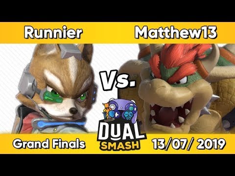 [Dual Smash #8 Arcadian] Runnier (Fox) Vs. Matthew13 (Bowser) - Grand Final