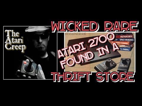 The Atari Creep: Wicked Rare Atari 2700 Prototype Found in a Thrift Store