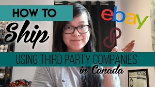 How to Ship on Poshmark US and Ebay from Canada | Third Party Shipping Companies