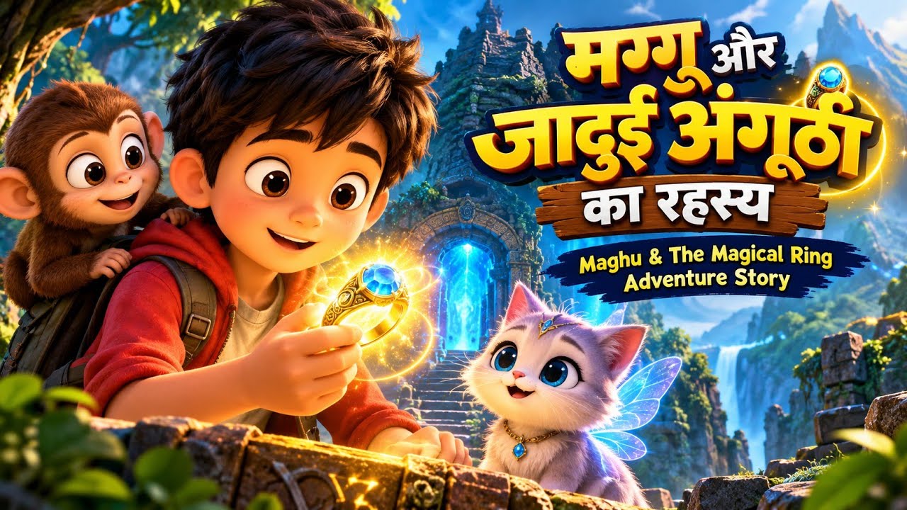 मग्गू और जादुई अंगूठी का रहस्य | Maghu & The Magical Ring Adventure Story in Hindi