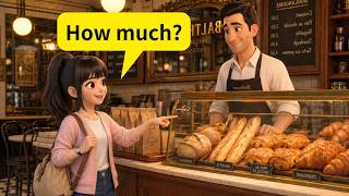 🥐 Bakery Shop Vocabulary | Slow and Easy English Story for Beginners