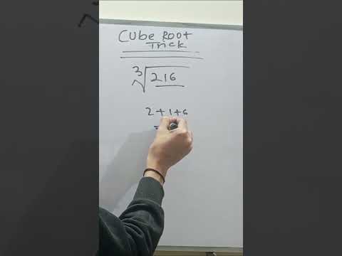 Cube root trick 🔥 | Math Hack 😯 | #mathematics