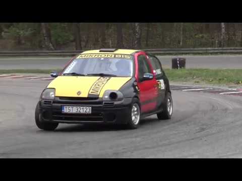 Michał Niemiec - Renault Clio MIKRON BIS - SuperOES 4 Runda  Tor Kielce 27-04-2019