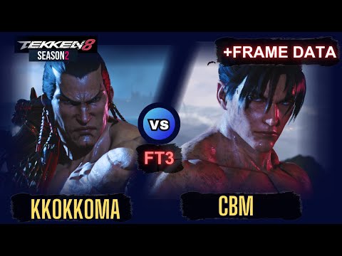 CBM (Jin) vs KKOKKOMA (Feng Wei) - First to 3 | Tekken 8 Pro Gameplay