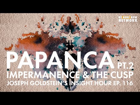Papanca Pt. 2: Impermanence & The Cusp w/ Joseph Goldstein – Insight Hour Ep. 116