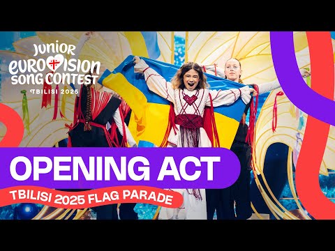 #JESC2025 Opening Act and Flag Parade | Junior Eurovision 2025