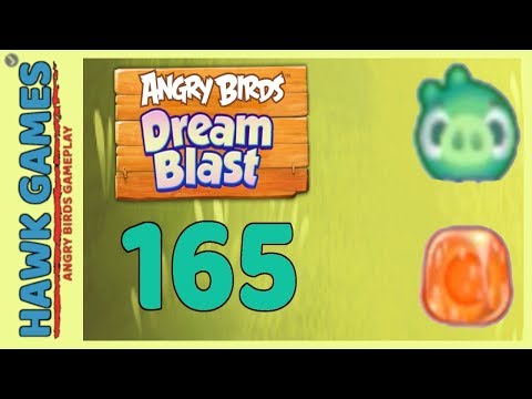 Angry Birds Dream Blast Level 165 - Walkthrough, No Boosters