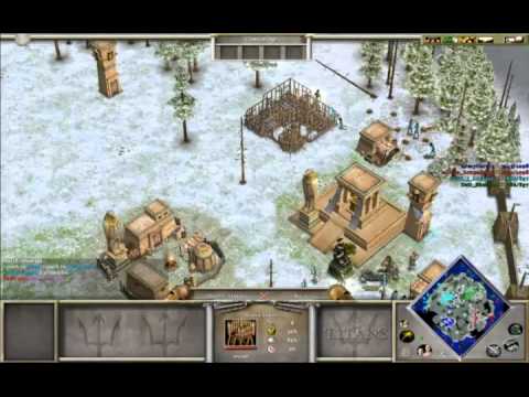 AC + Krupnik VS Shelty + Armani on Midgard - Age of Mythology: The Titans