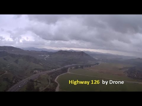 Highway 126 🛣️ by Drone | Santa Clarita, CA